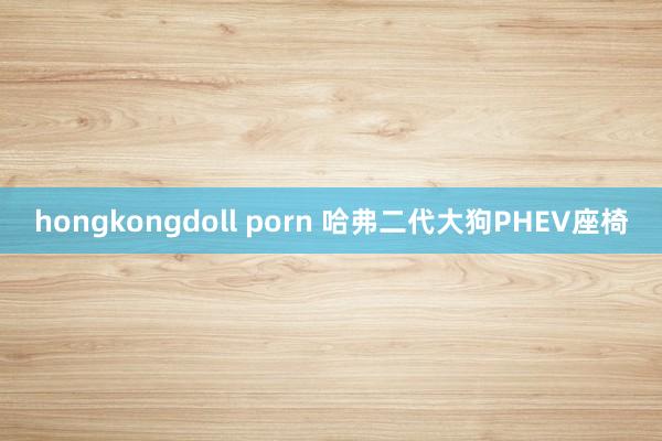 hongkongdoll porn 哈弗二代大狗PHEV座椅